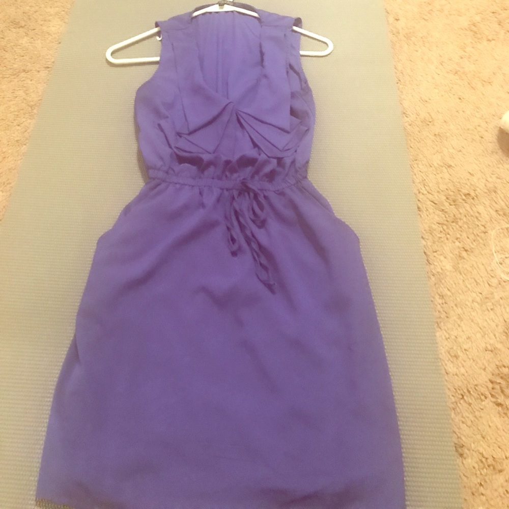 Purple Cocktail Dress