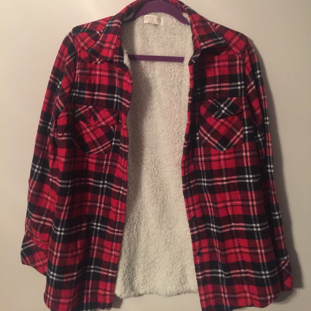 Flannel button up