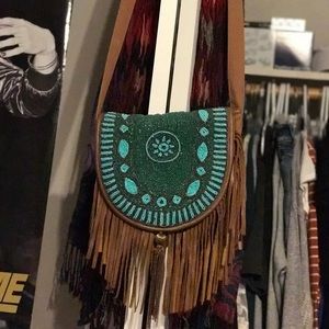 Fringe purse