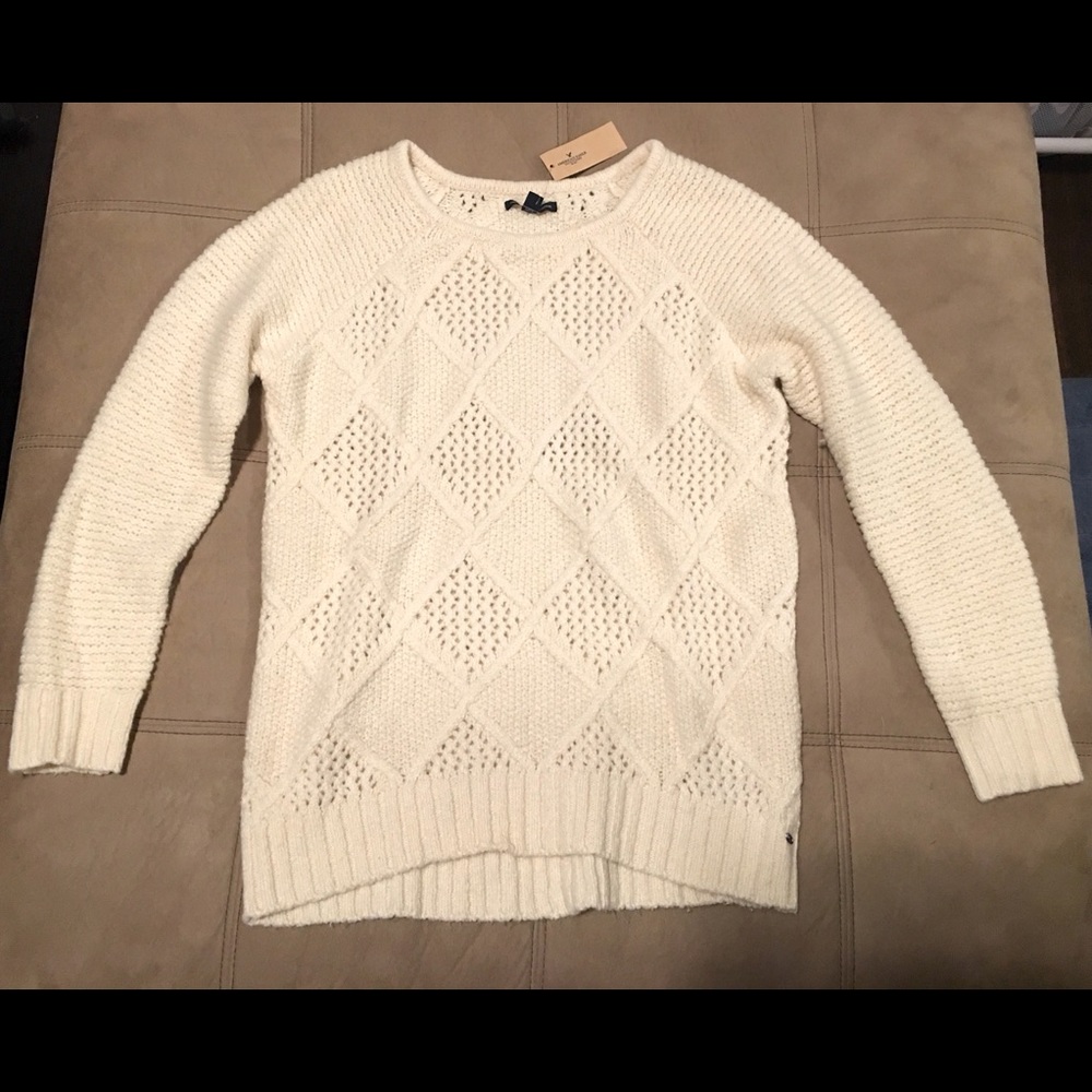 1. American Eagle Knit Sweater