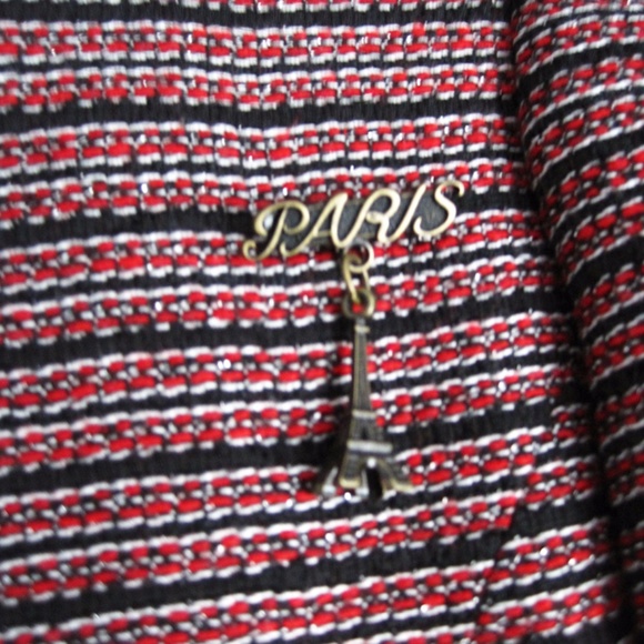 ❌SOLD❌Maison Scotch Cropped Striped Jacket XS - Picture 3 of 7