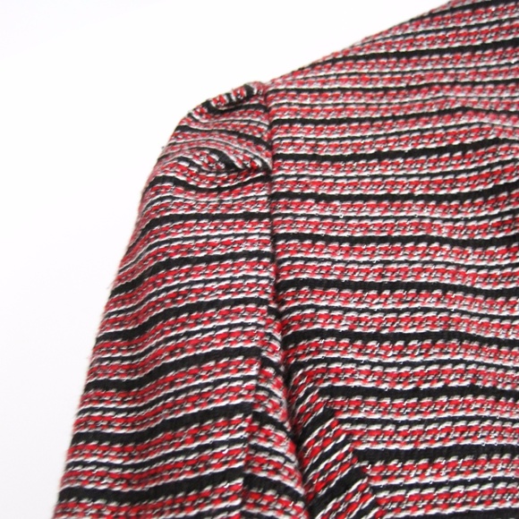 ❌SOLD❌Maison Scotch Cropped Striped Jacket XS - Picture 7 of 7