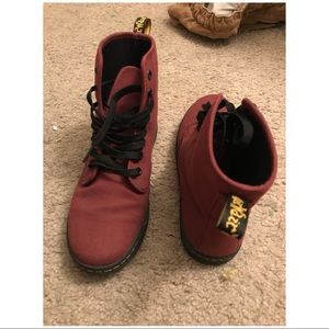 “Shoreditch” Cherry Red Doc Martens