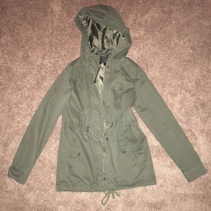 Army green jacket