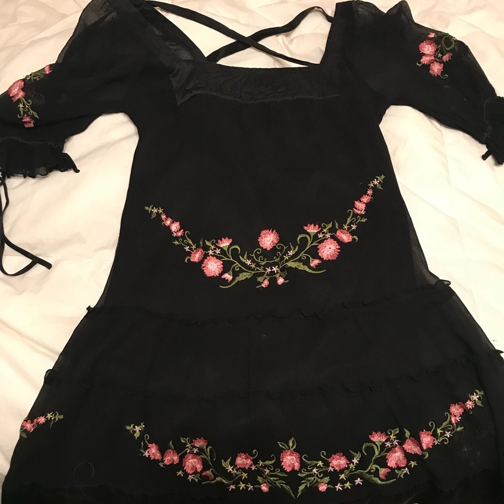 Bebe black dress!!