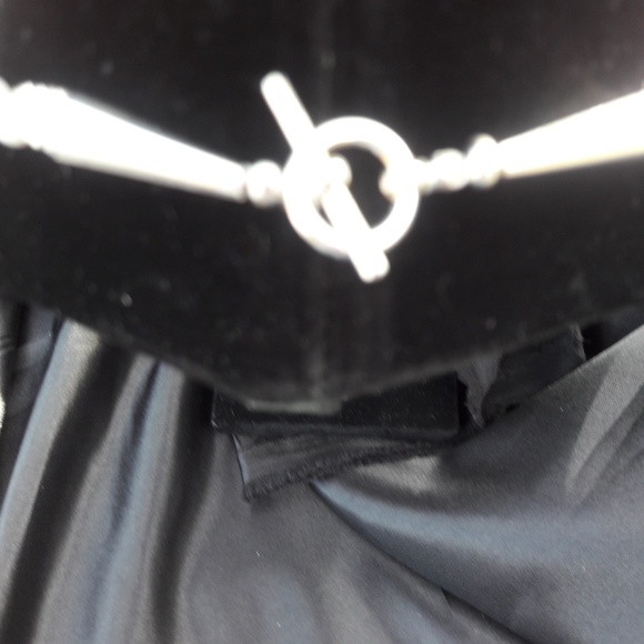 Handmade blue 3 strand necklace and earrings - Picture 7 of 7