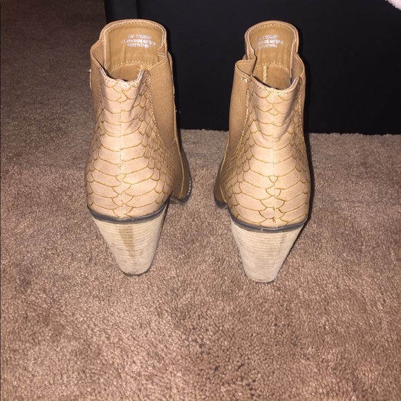 Snake Skin Booties - Picture 3 of 6