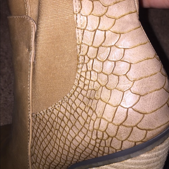 Snake Skin Booties - Picture 6 of 6