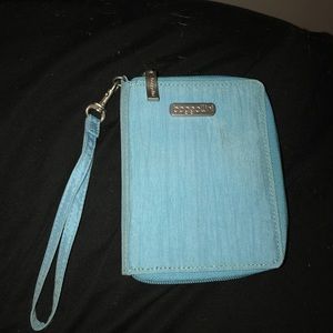 Blue wristlet/wallet