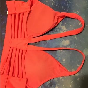 New Victoria’s Secret VSX sport bra.  Cage straps.