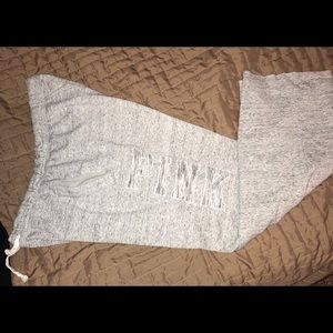 PINK size Medium Boyfriend Sweatpants