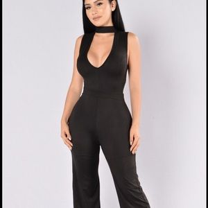 Black jumpsuit