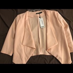 Pink blazer