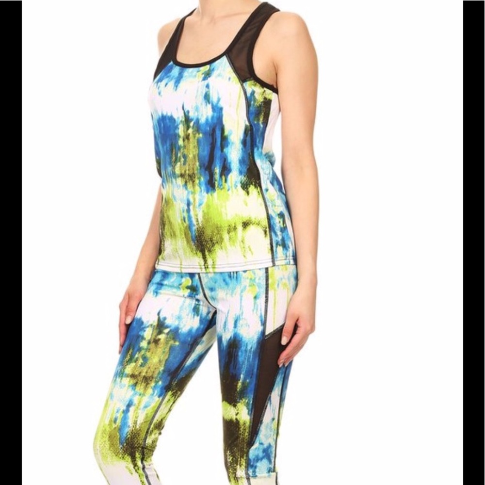 2 pc. Activewear tank and leggings