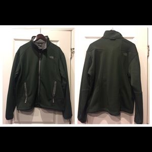 The North Face Textured Full Zip Up Fleece