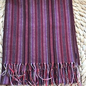 NWOT scarf in shades of purple