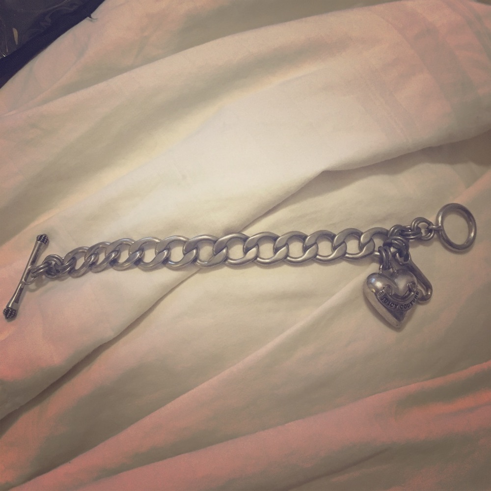 Juicy couture silver bracelet