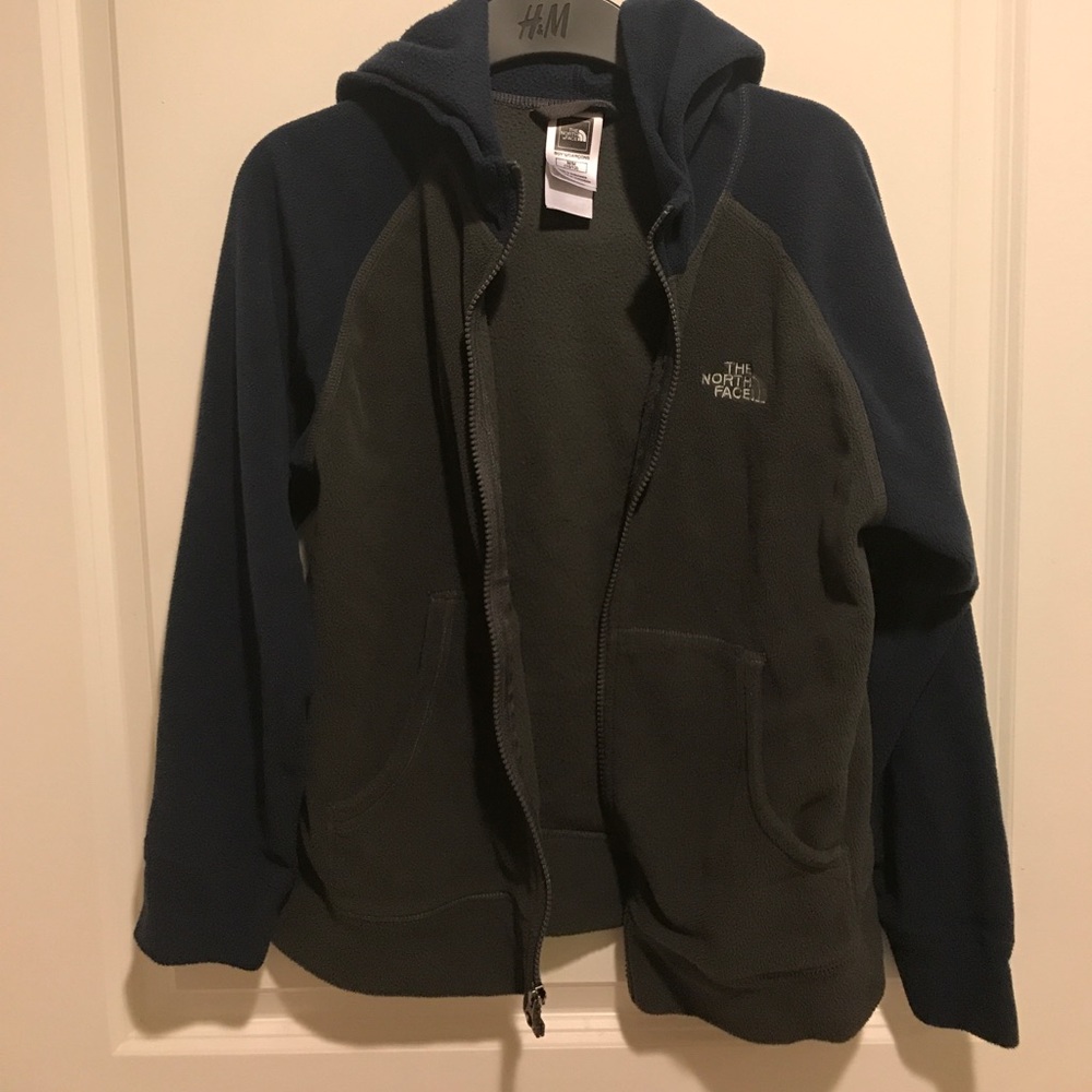 Boys thin North face fleece jacket