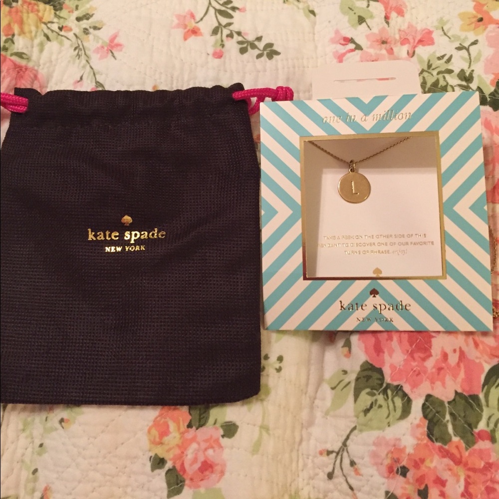 Kate Spade - One in a Million, initial “L”