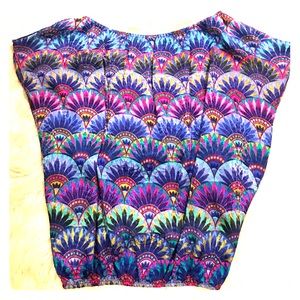 Alice & Trixie Backless Flow Silk Blouse! NBW