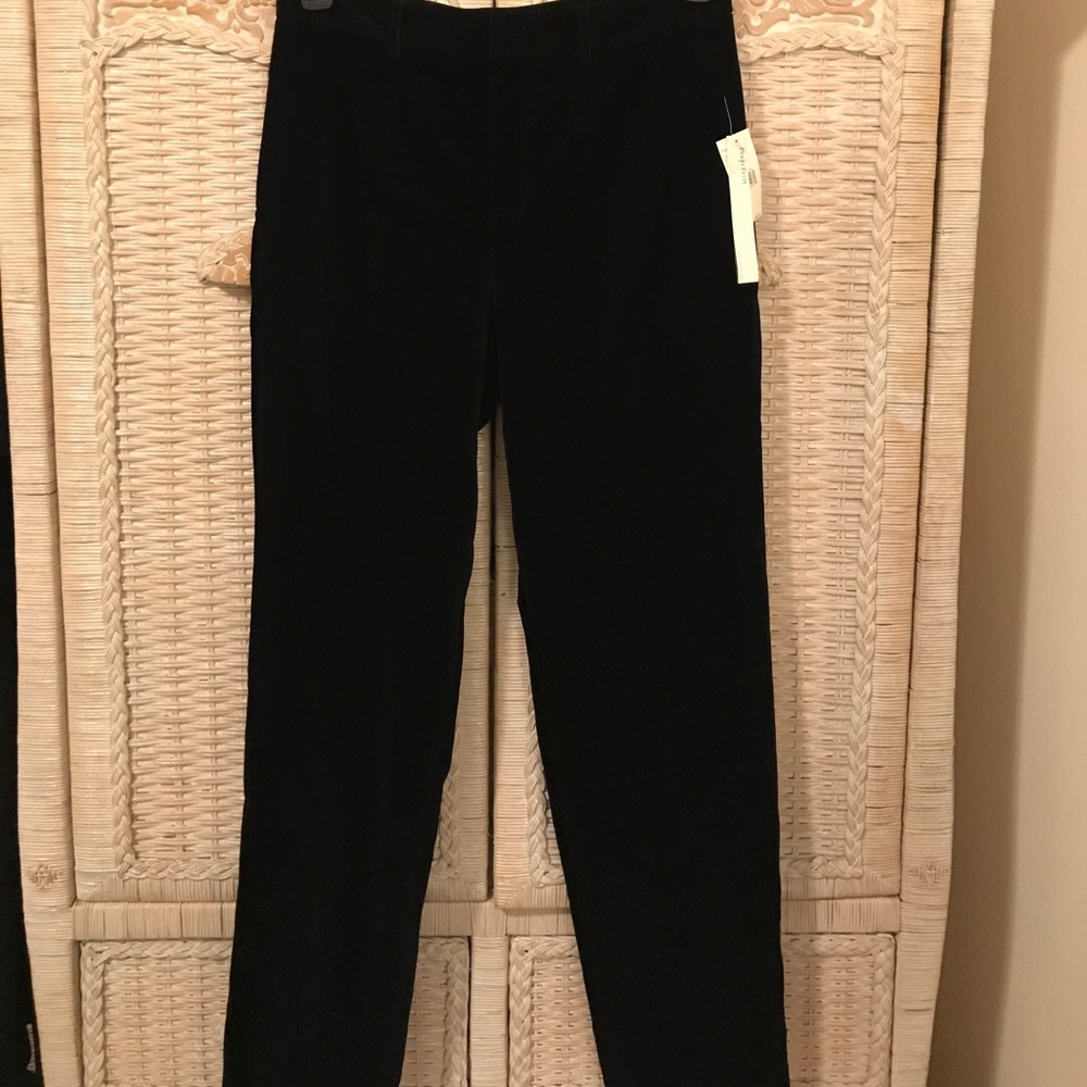 NWT BLACK VELVET PANTS!!