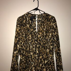 Long sleeve print shirt