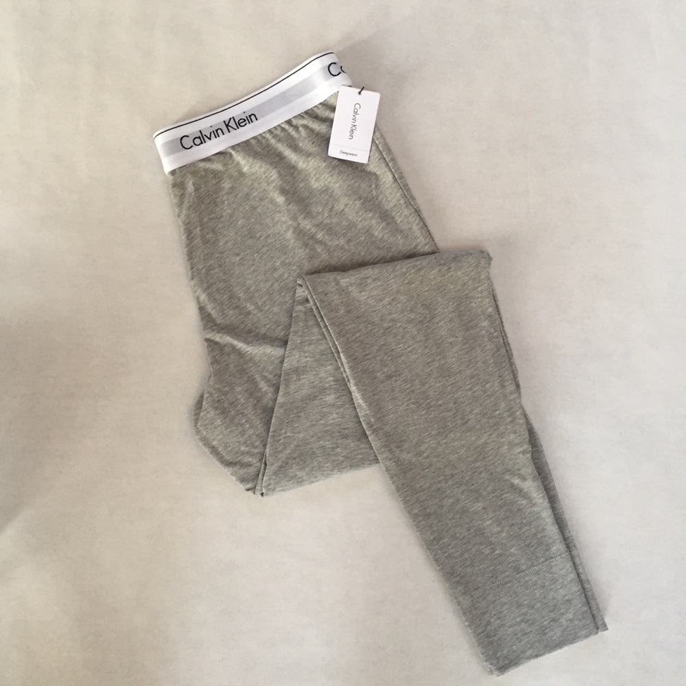 Calvin Klein Grey Leggings Sleep CK Sleepwear