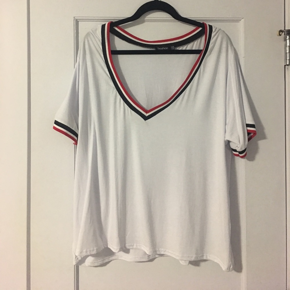 Plus Size V-neck T-Shirt