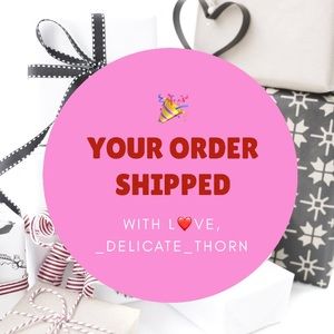 📭📦 Purchase update 📫 from Delicate Thorn