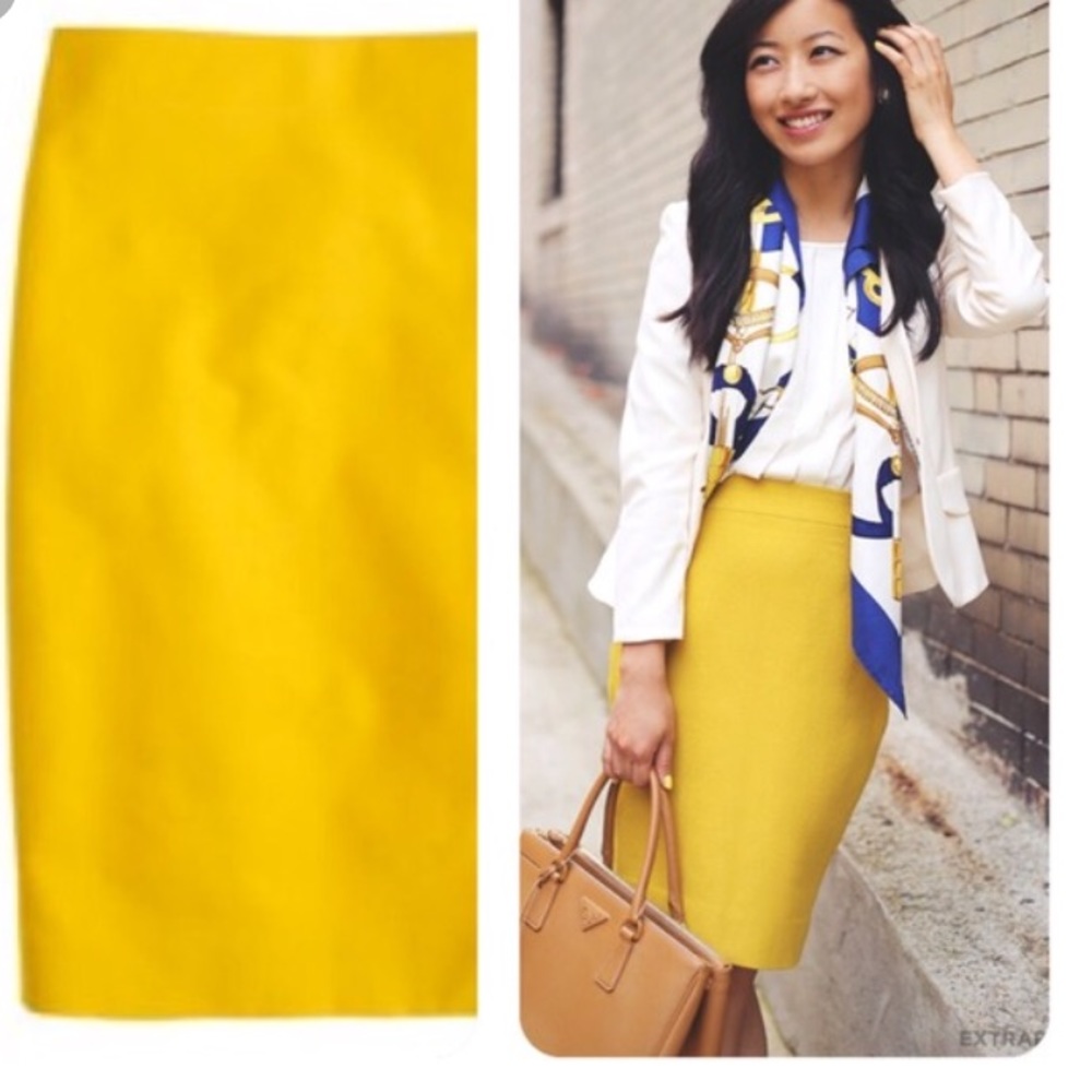 J. crew wool skirt