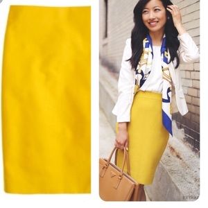 J. crew wool skirt