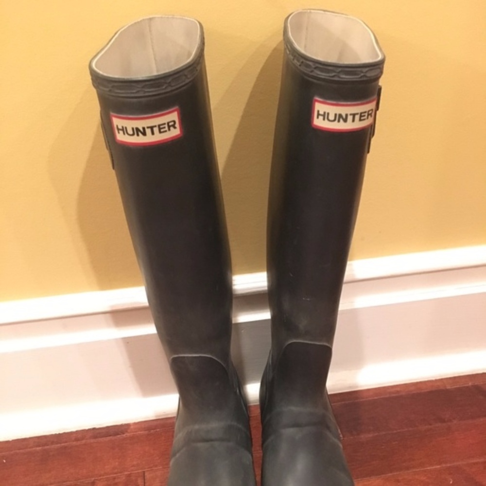 Hunter Rain Boots, Size 9 Women