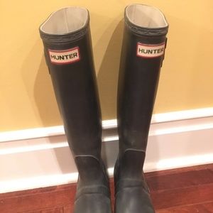 Hunter Rain Boots, Size 9 Women