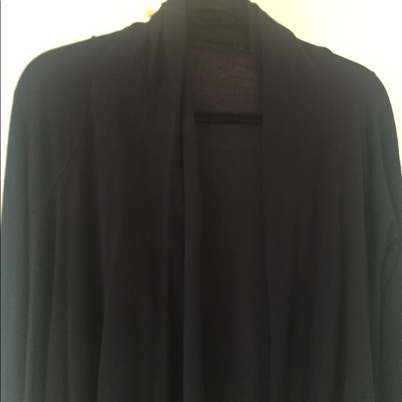 Zara Cardigan Navy Blue size large - Picture 3 of 6