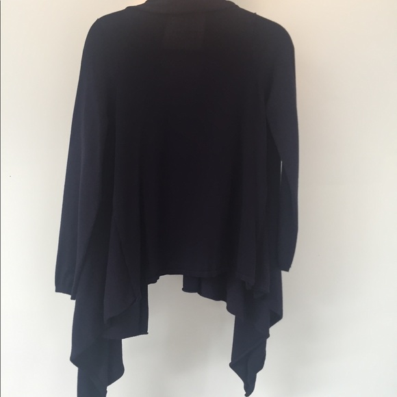 Zara Cardigan Navy Blue size large - Picture 5 of 6
