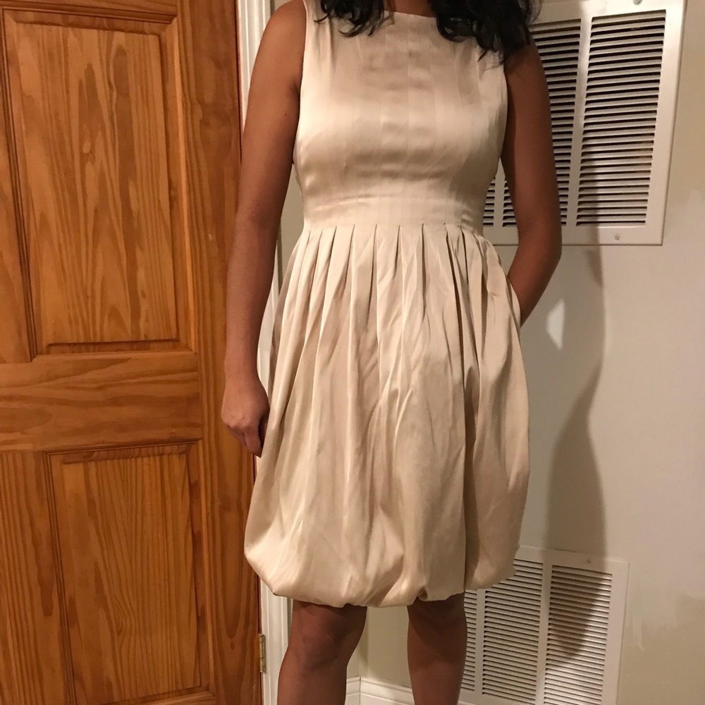Beige Formal Dress by Maggy London