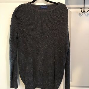 American Apparel Gray Wool Confetti Sweater