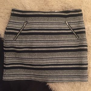 💜 NWT! H&M Stripe Mini Skirt