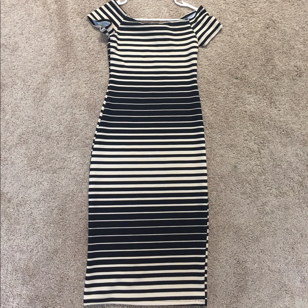 Brat star cocktail body con dress