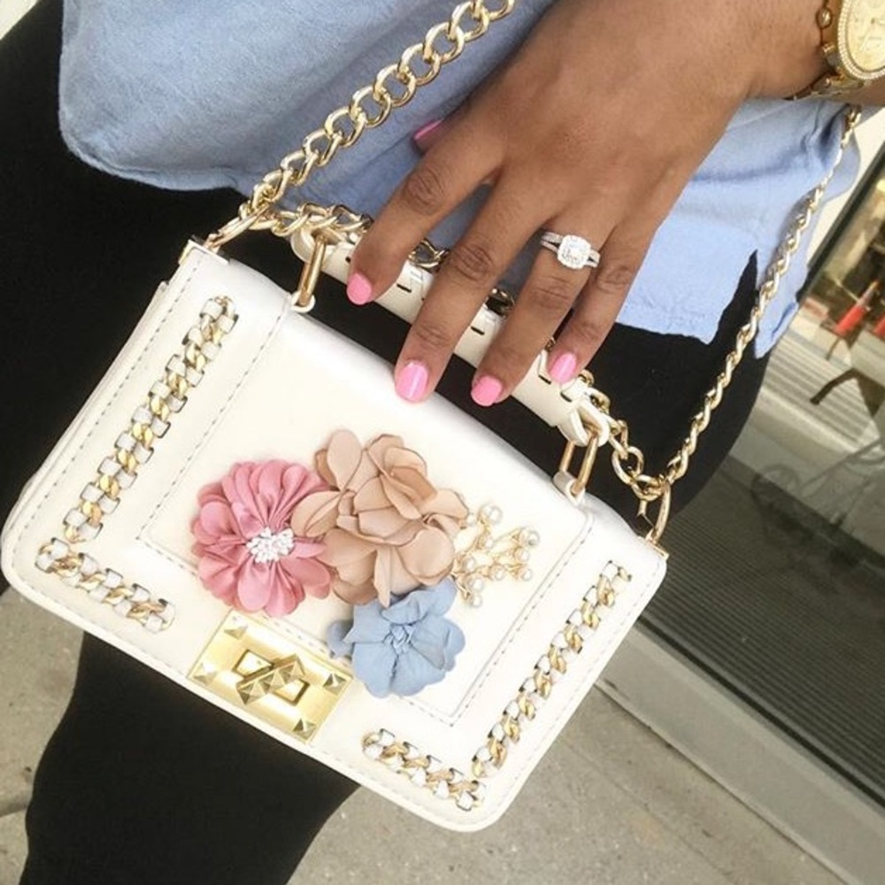 Floral mini bag