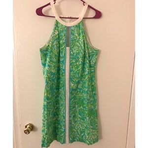Lilly Pulitzer green flora dress