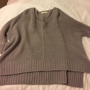 Purple Vestique Sweater