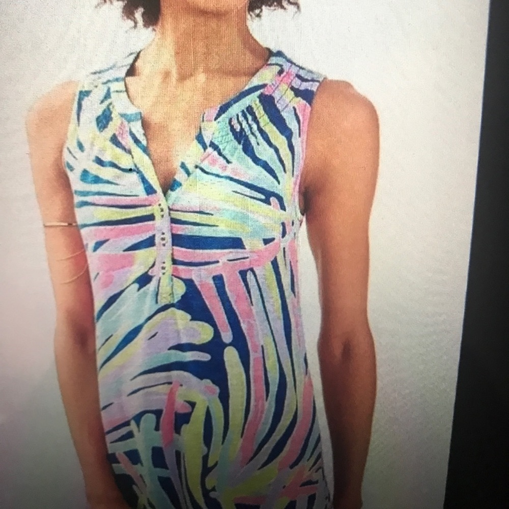 Lilly Pulitzer Essie Dress Indigo Sea Dreamin S