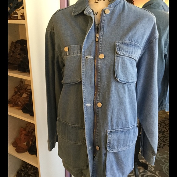 Jones New York Heavy Denim Jacket PS - Picture 1 of 6