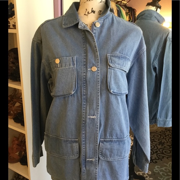 Jones New York Heavy Denim Jacket PS - Picture 2 of 6