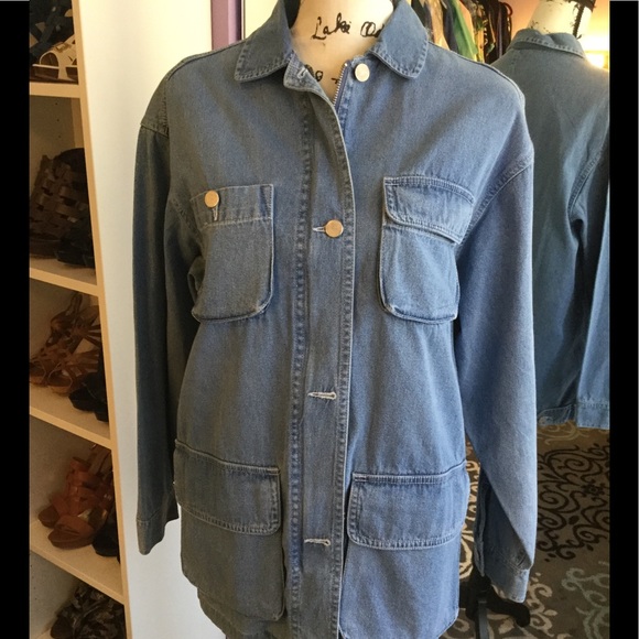 Jones New York Heavy Denim Jacket PS - Picture 3 of 6