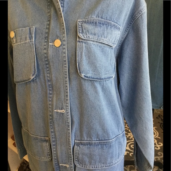 Jones New York Heavy Denim Jacket PS - Picture 4 of 6