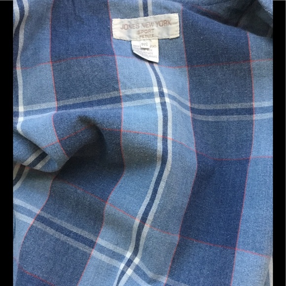 Jones New York Heavy Denim Jacket PS - Picture 6 of 6