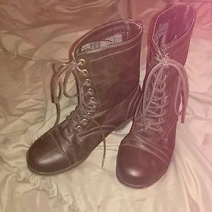 Madden Girl Lace up Boots