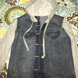 Jean vest jacket